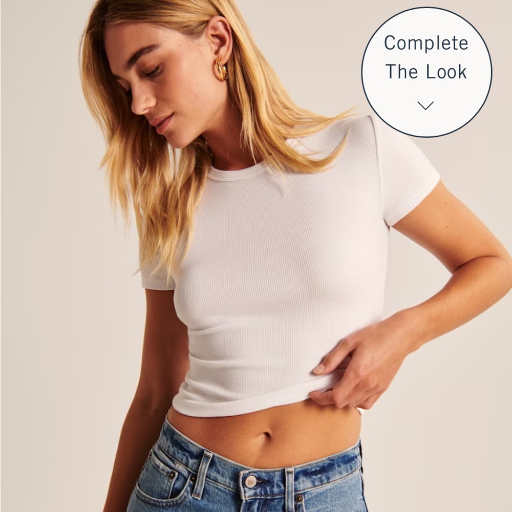 Abercrombie & Fitch Essential Baby Tee